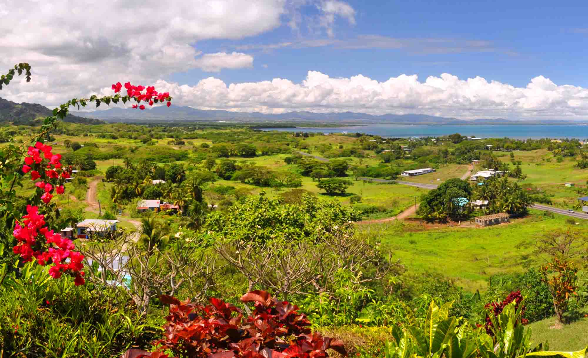 Landscape image of Fiji West Coast.