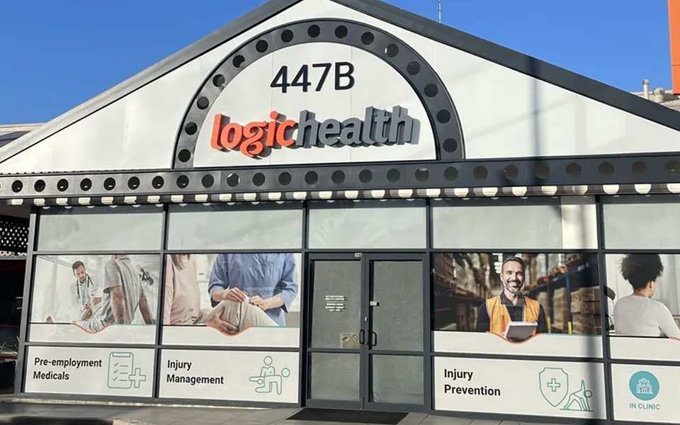 Image of the Logic Health shopfront in Wetherhill Park, New South Wales.