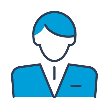 Icon shows a generic office worker.