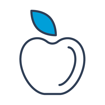 Icon of an apple.