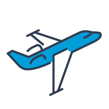Icon of an aeroplane.