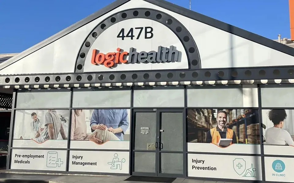 Image of the Logic Health shopfront in Wetherhill Park, New South Wales.